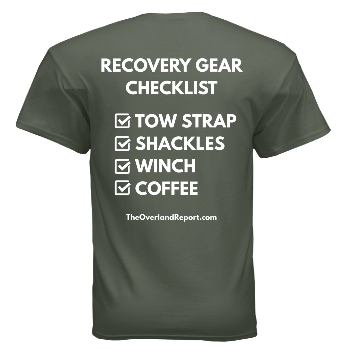 MILITARY GREEN - BACK